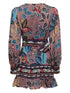 WILD NIGHT LAVENDER LONG SLEEVE MINI DRESS